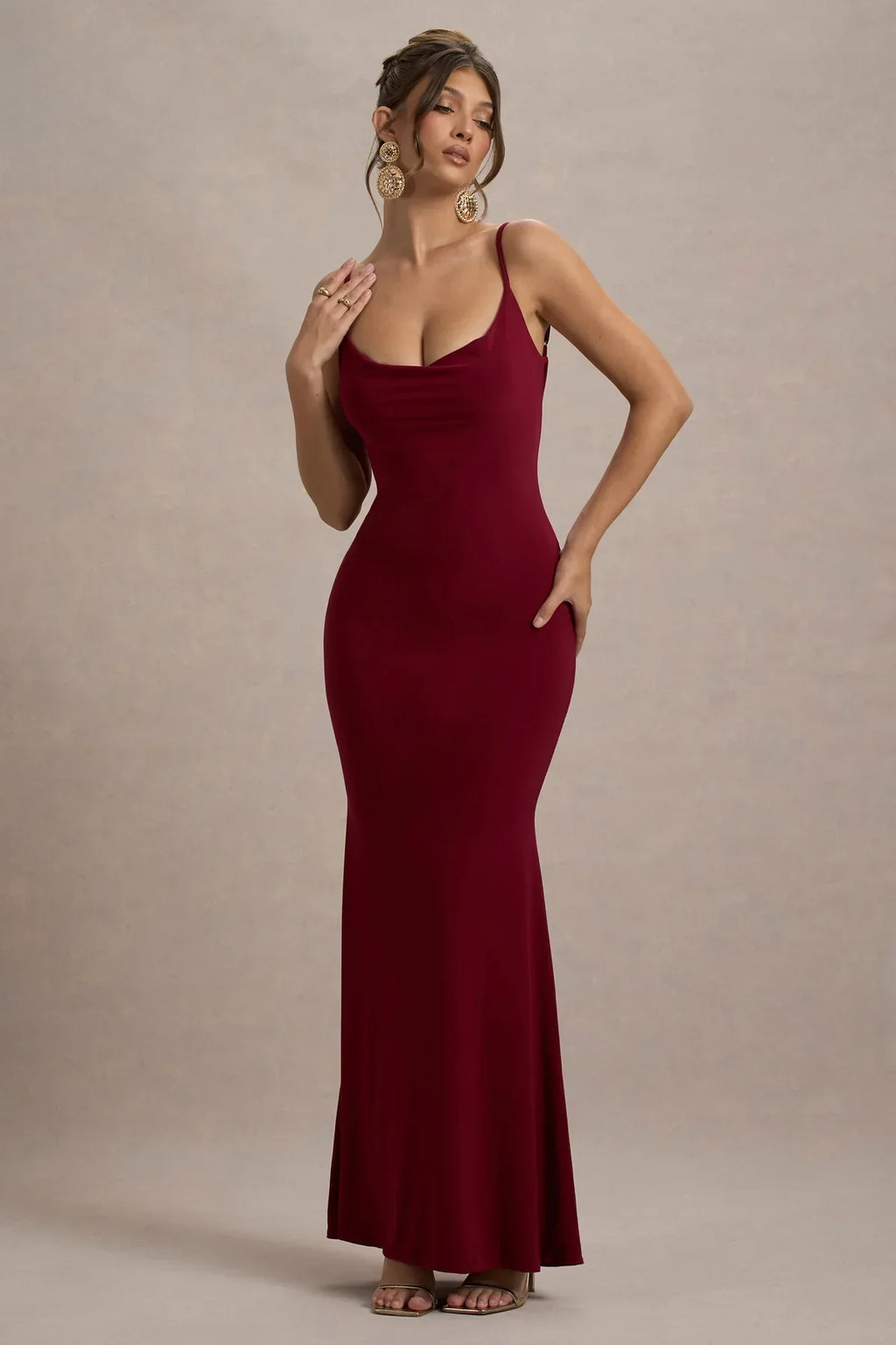 Francoise | Backless Maxi Dress