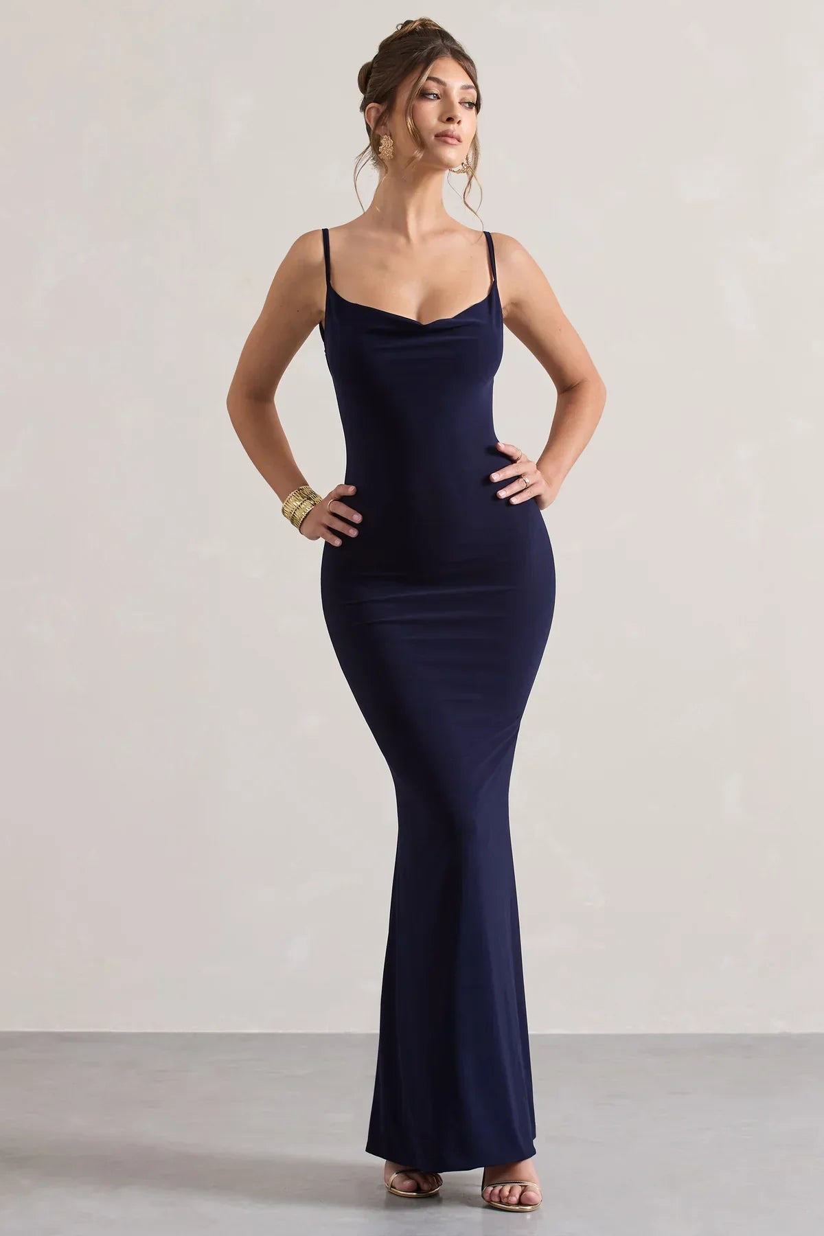 Francoise | Backless Maxi Dress